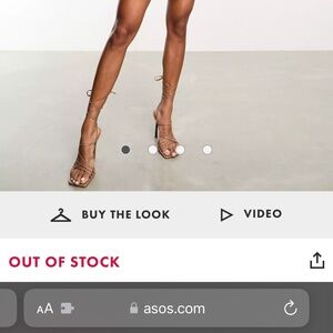 Aria Cove - Red Strapless Mini w/ Roses